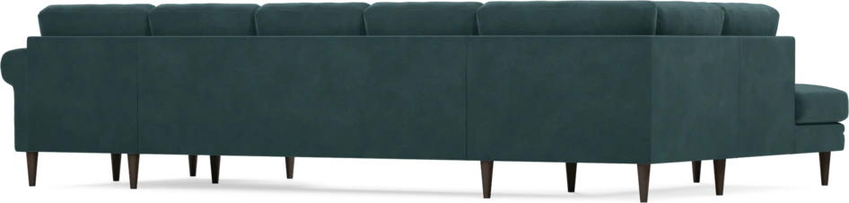 Eden - 3-sits soffa med divan vänster och schäslong höger - Blå
