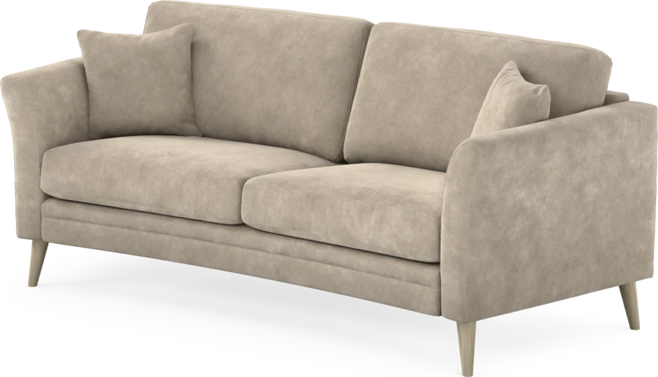 Eden - 2,5-sits soffa svängd - Beige