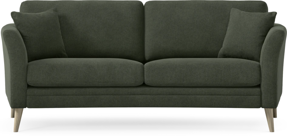 Eden - 2,5-sits soffa svängd - Grön