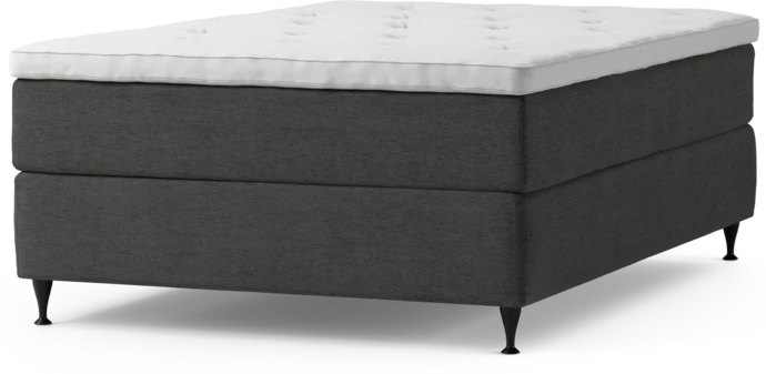 Delux Dream, Kontinentalsäng, enkelsäng 140 cm med bäddmadrass och sängben