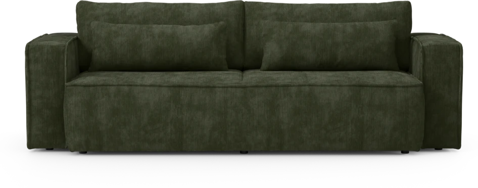 Ide - Bäddsoffa 3-sits - Grön