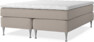Delux Sense - Kontinentalsäng, dubbelsäng med bäddmadrass - Beige