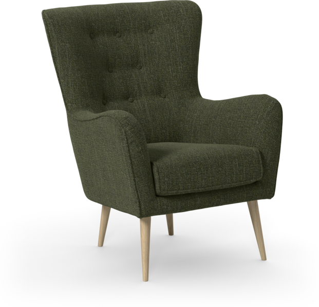 Cordelia - Fåtölj - Grön