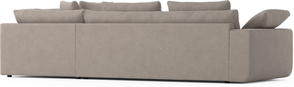 Amie - 3-sits med divan höger - Beige