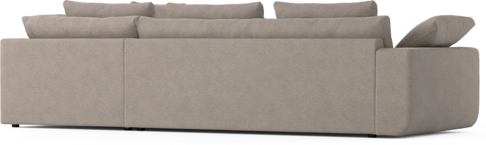 Amie - 3-sits med divan höger - Beige