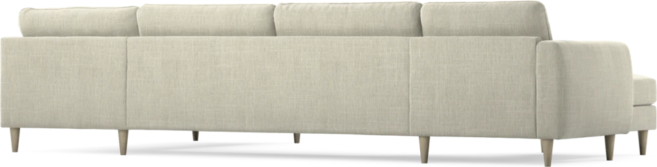 Bridge - 3-sits soffa med schäslong vänster och divan höger - Beige