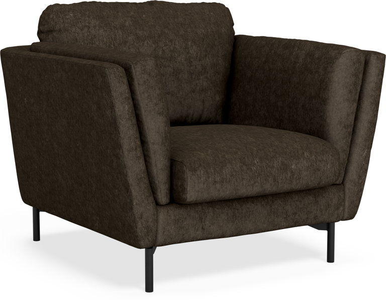 Madison Lux - Fåtölj, 70 cm - Brun