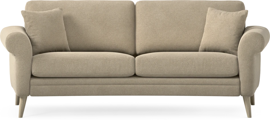 Eden - 2,5-sits soffa svängd - Beige