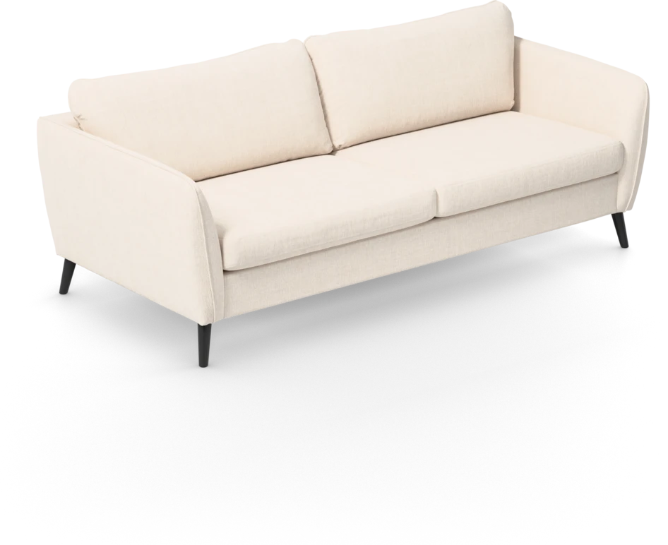 County - 2,5-sits soffa - Vit