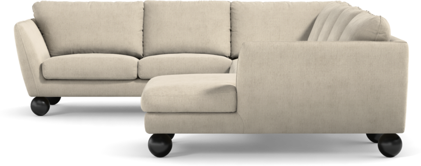 Madison Lux - Hörnsoffa med schäslong höger - Beige