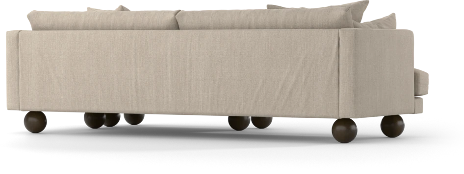 Harper - 4-sits med schäslong XL höger - Beige