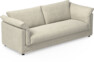 Cherrie - 3-sits soffa, hel dyna och kappa - Beige