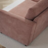 Friday - Hörnsoffa, 3+2-sits med schäslong vänster - Rosa