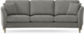 Eden - 3-sits soffa svängd - Grå