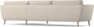Madison - 3-sits soffa med schäslong höger - Beige