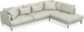 Harper - 3-sits soffa med divan höger - Beige