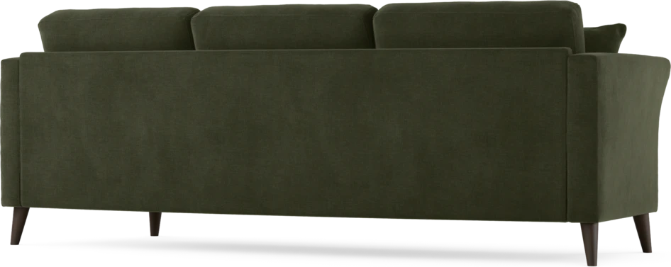 Eden - 3-sits soffa svängd - Grön