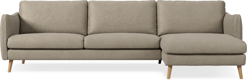 Madison - 3-sits soffa med schäslong höger - Beige