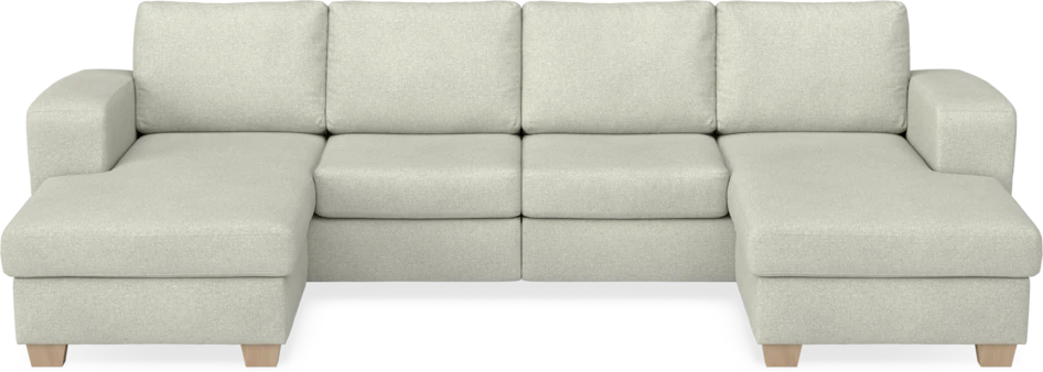 Friday - 2-sits soffa med två schäslonger - Beige