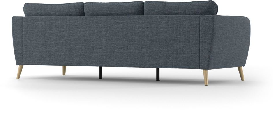 County - 3-sits soffa - Blå