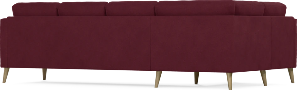 Eden - Hörnsoffa, 1+3-sits - Röd
