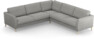 Bridge - Hörnsoffa, 3+3-sits - Grå