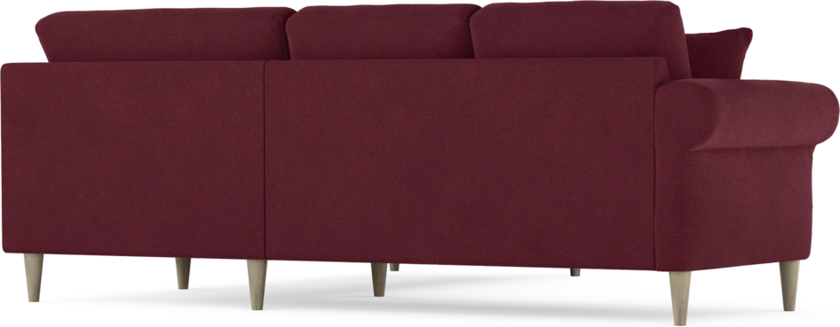 Eden - Hörnsoffa, 2+2-sits - Röd