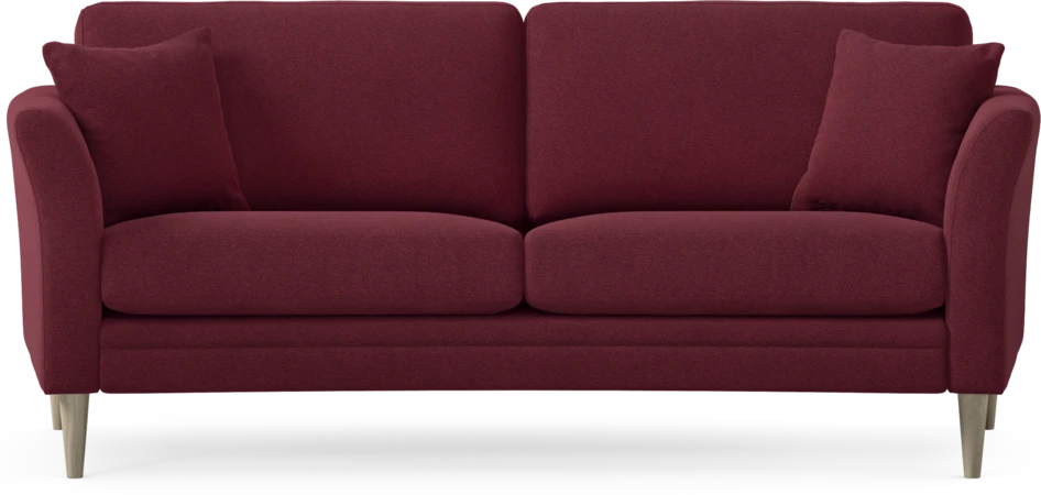 Eden - 2,5-sits soffa svängd - Röd