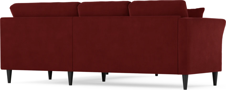 Eden - Hörnsoffa, 2+2-sits - Röd