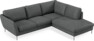 Madison - 2-sits soffa med divan höger - Grå