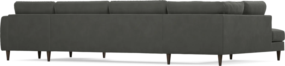 Bridge - 3-sits soffa med divan vänster och schäslong höger - Grå