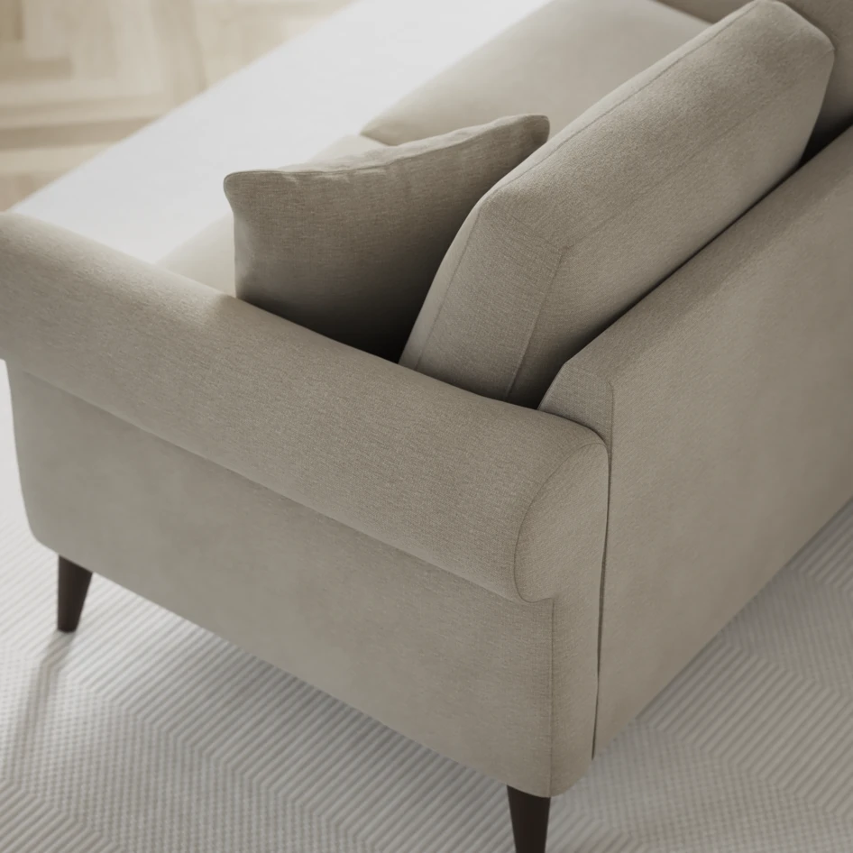 Eden - 2,5-sits soffa - Brun