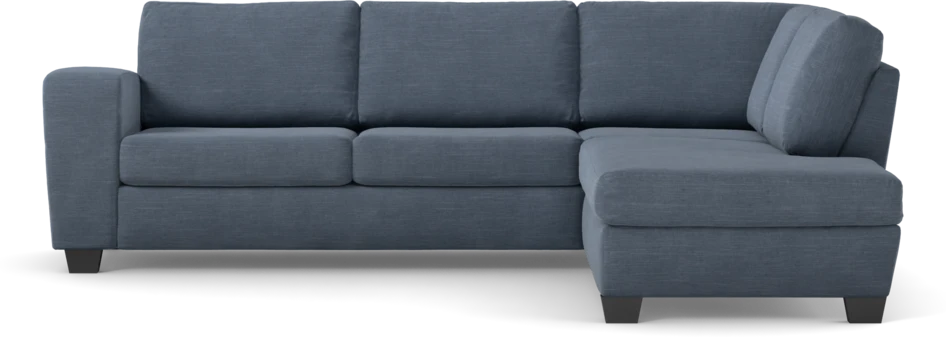 Friday - 2,5-sits soffa med divan höger - Blå