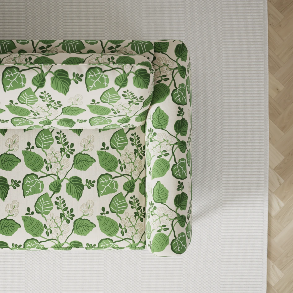 Bridge - Hörnsoffa, 2+2-sits - Grön