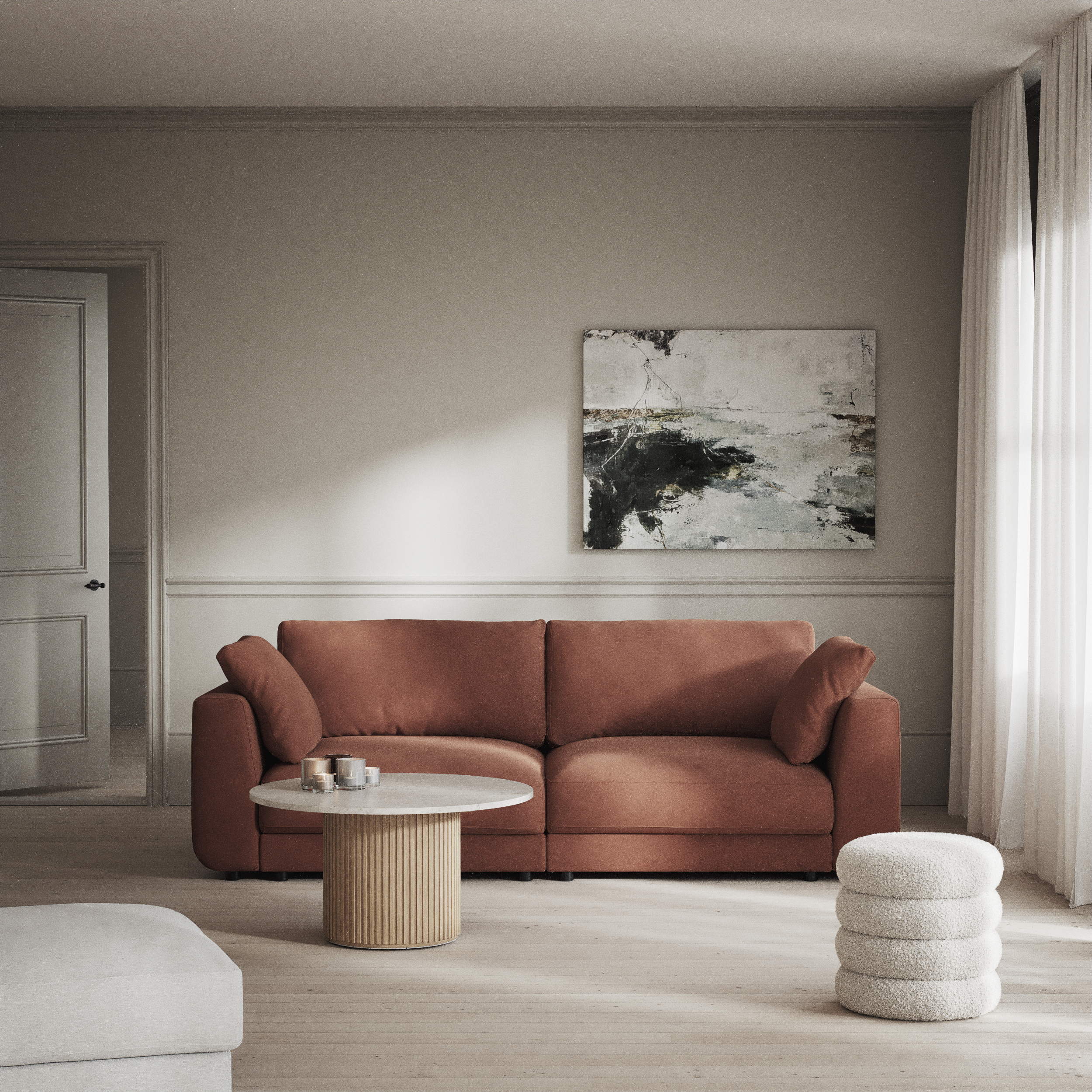 Amie - Bäddsoffa 3-sits - inspiration