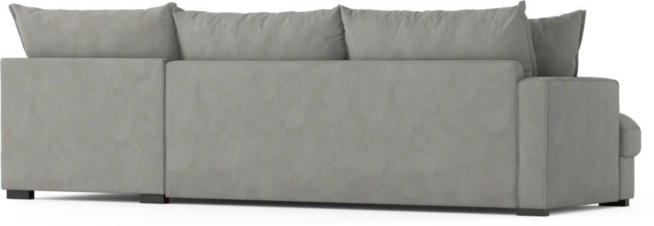 Mila - 3-sits soffa med divan höger - Grå