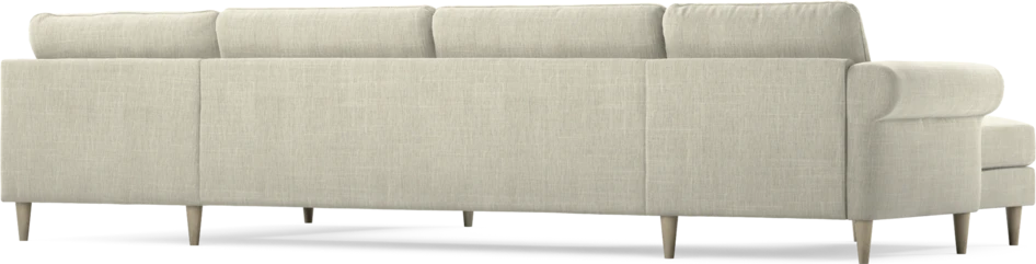 Bridge - 3-sits soffa med schäslong vänster och divan höger - Beige