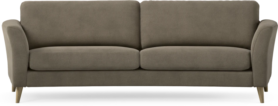 Bridge - 3-sits soffa svängd - Beige
