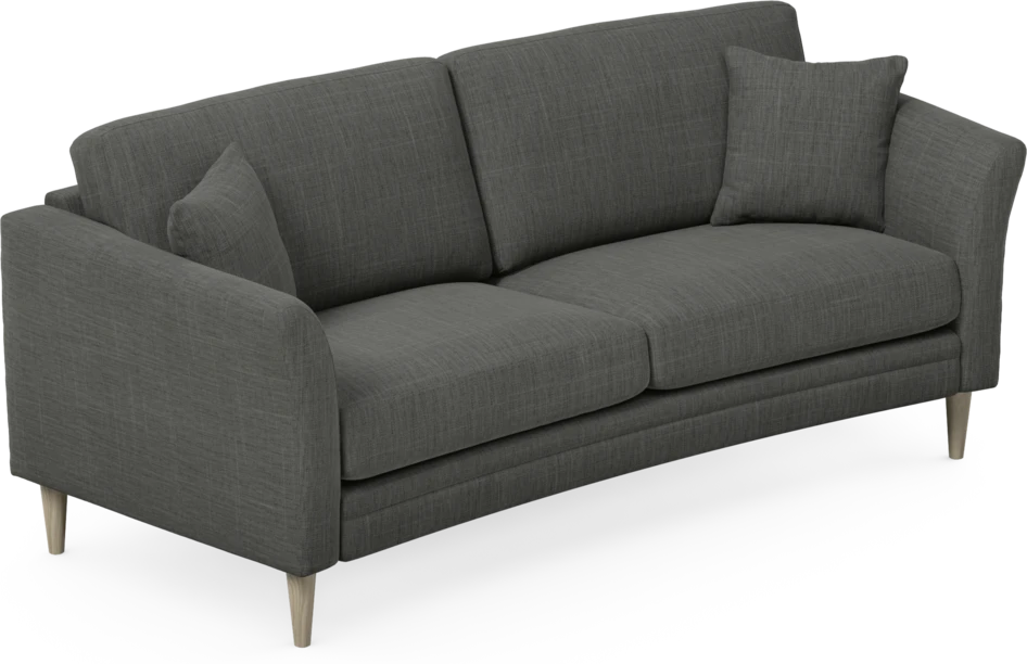 Eden - 2,5-sits soffa svängd - Grå