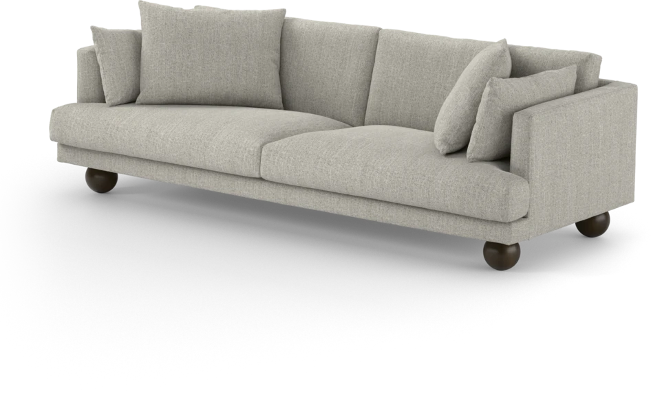 Harper - 4-sits soffa - Vit