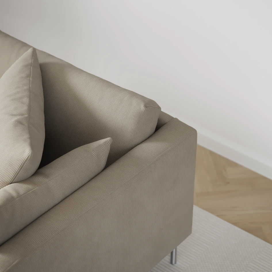 Harper - 3-sits soffa - Beige