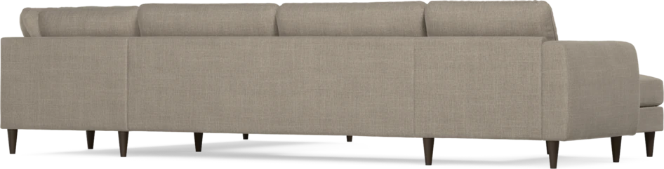Bridge - Hörnsoffa, 3+2-sits med schäslong vänster - Beige
