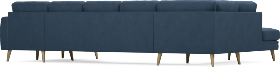 Eden - 3-sits soffa med divan vänster och schäslong höger - Blå