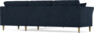 Eden - Hörnsoffa, 2,5+2,5-sits - Blå