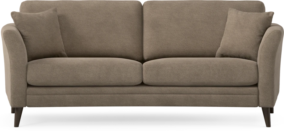 Eden - 2,5-sits soffa svängd - Brun