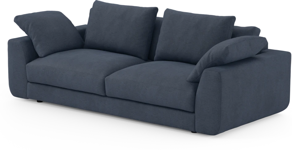 Amie - 3-sits soffa - Blå