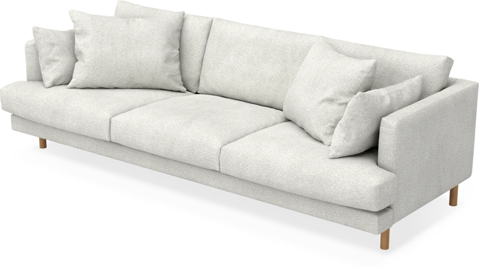Harper - 4-sits soffa - Vit