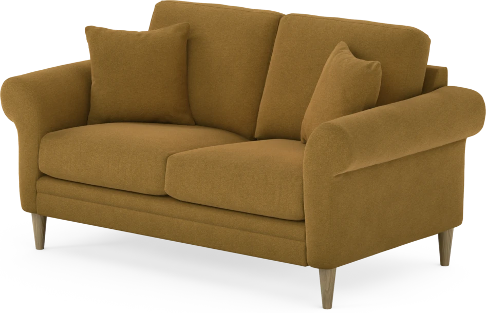 Eden - 2-sits soffa - Gul