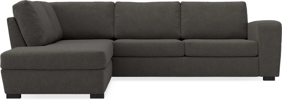 Friday - 2,5-sits soffa med divan vänster - Grå