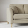 Eden - 3-sits soffa svängd - Beige